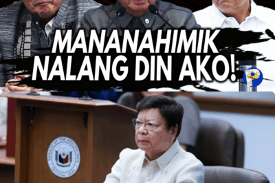 “Sen. Marcoleta nga tumahimik, TATAHIMIK na din po ako.” -Robin Padilla