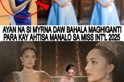 OMG! Myrna Esguerra ang bumawi ng Korona para kay Ahtisa Manalo sa Miss International 2025 Winner