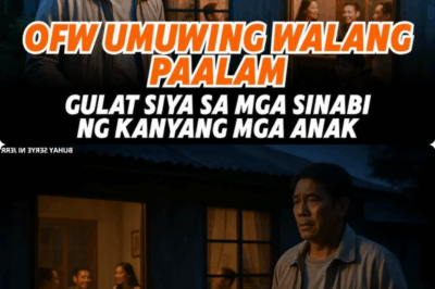 OFW UMUWING WALANG PAALAM, GULAT SIYA SA MGA SINABI NG KANYANG MGA ANAK!