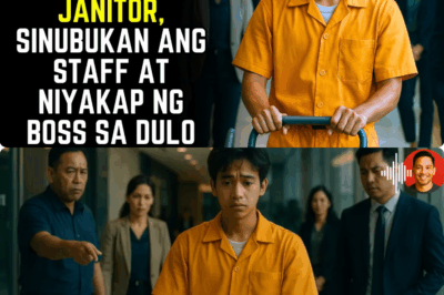 ANAK NG BILYONARYO NAGKUNWARING JANITOR, SINUBUKAN ANG STAFF AT NIYAKAP NG BOSS SA DULO