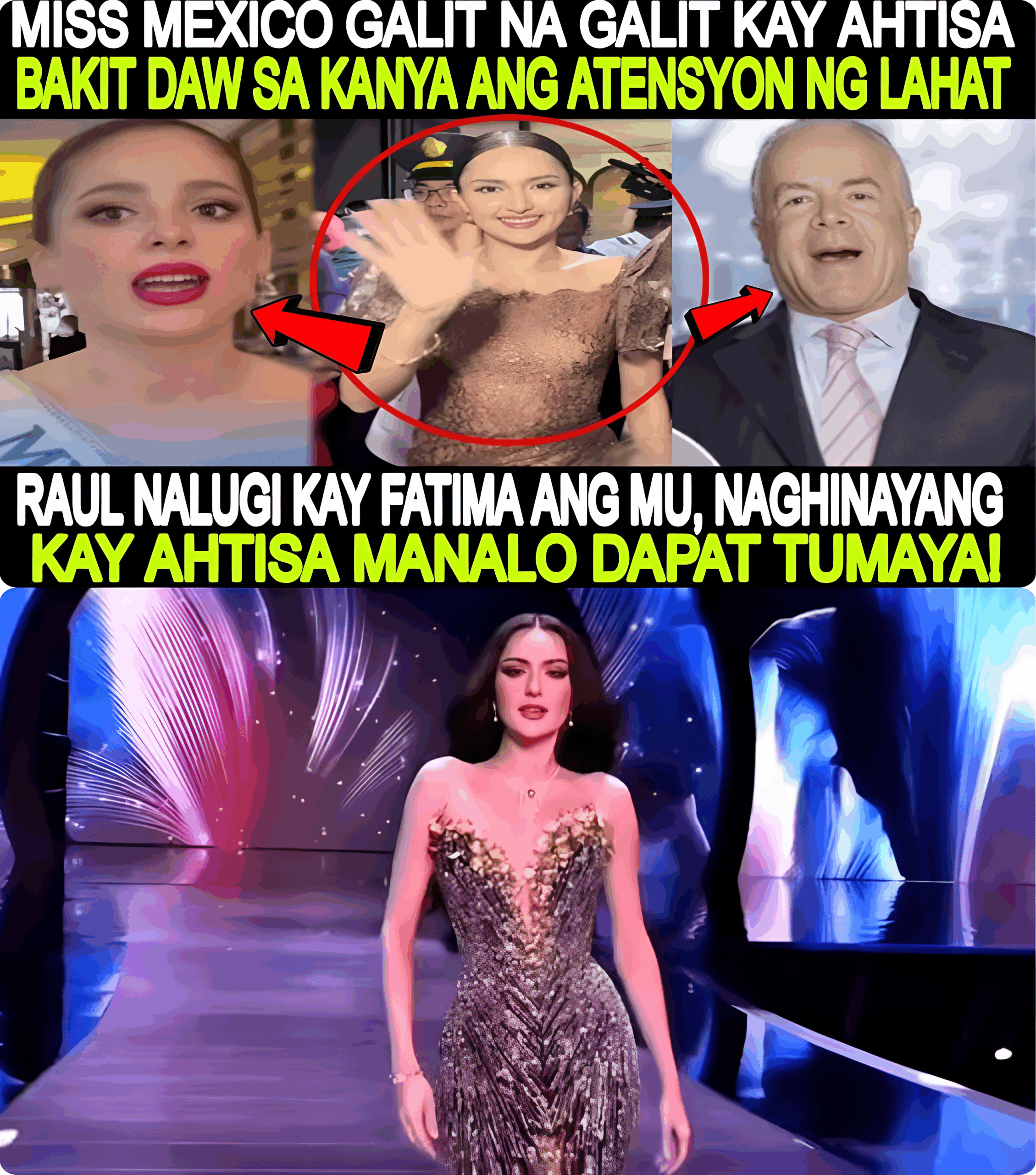 JUST IN! Raul Rocha NAGSISI kay Fatima Bochs! Naghinayang kay Ahtisa Manalo as Miss Universe 2025