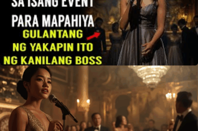 ANAK NG JANITRESS PINAKANTA NG AMO SA EVENT PINAHIYA GULANTANG NG LAPITAN AT YAKAPIN NG KANLANG BOSS