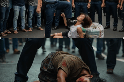 Noong Una Nagmayabang Ang Pulis At Sinipa Ang Dalagang Basurera! Yun Pala Isa Itong Sekretong Ahente