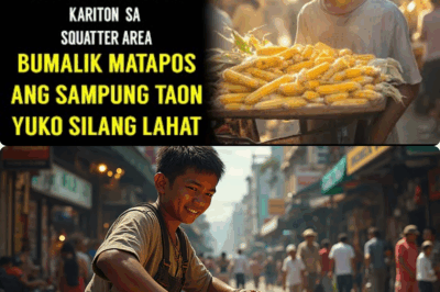 BATANG TINDERO NG MAIS PINAGTULUNGAN PAALISIN SA TINITIRHANG KARITON SA SQUATER BUMALIK MATAPOS ANG