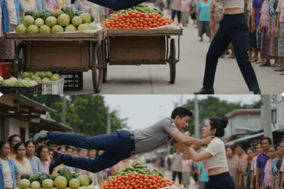 PULIS NA MANG-AABUSO, SINAMPAL ANG BABAENG P/CInsp. SA PALENGKE! | Ano ang Ginawa Niya?!