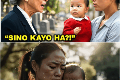 Negosyante bumisita sa libingan ng anak at nakita ang isang dalagang umiiyak kasama ang bata…