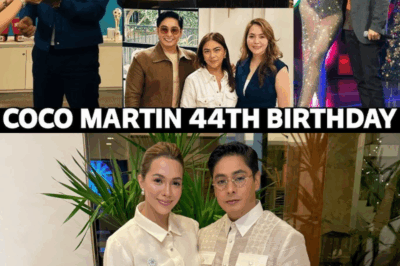 Coco Martin 44th Birthday❤️Napa-IYAK ng Supresahin ni Julia Montes at Batang Quiapo Family!