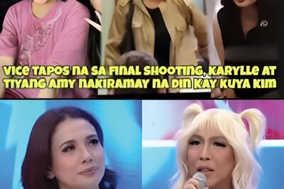 VICE GANDA TINAPOS NA ANG FINAL SHOOTING, KARYLE AT TIYANG AMY NAKIRAMAY NA DIN KAY KUYA KIM