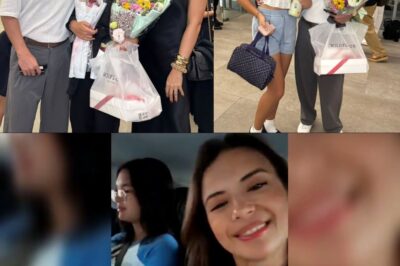 John Estrada Binisita at Sinamahan Ang Kanyang Mag-Ina nasi Priscilla Meirelles at Anechka Estrada