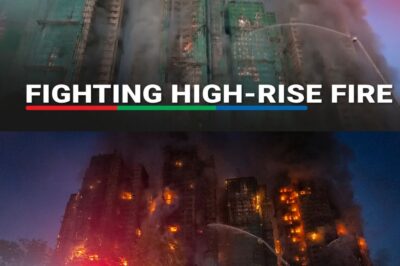 TIMELAPSE: Firefighters work overnight to extinguish Hong Kong tower fire