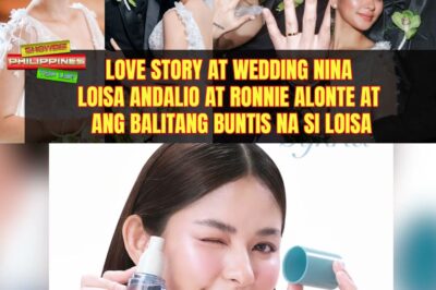 Love story at wedding nina Loisa Andalio at Ronnie Alonte at ang balitang buntis na si Loisa