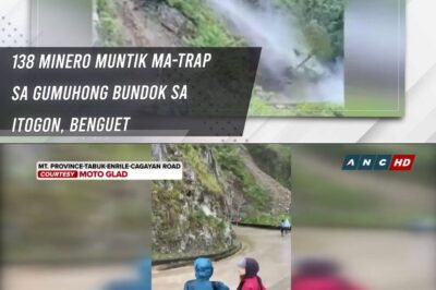 138 minero muntik ma-trap sa gumuhong bundok sa Itogon, Benguet