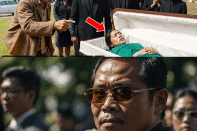 “‘Buhay Pa Siya!’: Pulubi, Nagsalita sa Gitna ng Libing ng Bilyonaryo—Isang Nakagugulat na Revelasyon!”
