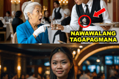 “‘Napatulala ang Bilyonaryang Lola sa Kuwintas ng Waitress — Isang Luhang Nagbukas ng Nakaraan at Niyakap ang Tadhana!”