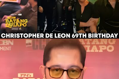 Christopher De Leon 69th Birthday❤️Napa-IYAK sa Supresa ni Coco Martin at ANAK nasi Lotlot de Leon