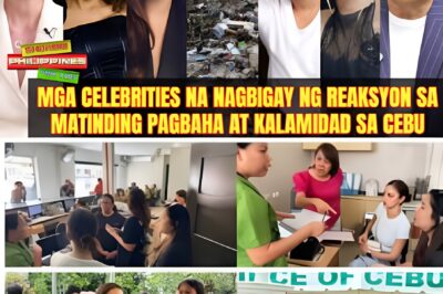 Mga celebrities na nagbigay ng reaksyon sa matinding pagbaha at kalamidad sa Cebu