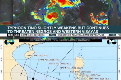 Heavy rainfall warning up over parts of Southern Luzon, Visayas due to ‘Tino’ | ANC