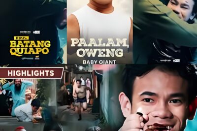 Coco Martin NIYAKAP at UMIYAK Kay Baby Giant sa Kanyang PAMAMAALAM Bilang OWENG sa Batang Quiapo