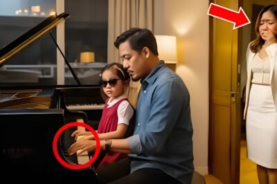 Isang Amang Janitor ang Tumugtog ng Piano kasama ang Bulag na Bata — Di Alam na Nasa Likod ang Ina