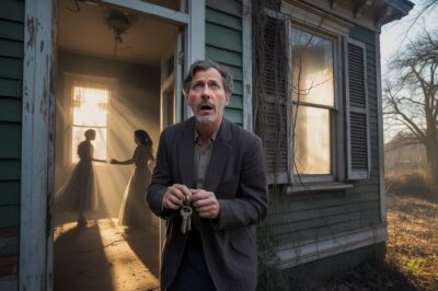 Isang amang mag-isa ang bumili ng abandonadong bahay—pagbalik niya, may 2 babaeng nakatira roon