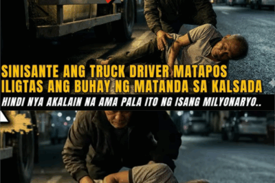 Sinisante ang Truck Driver Matapos Iligtas ang Buhay ng Matandang Lalaki, Hindi nya Akalain na Ama..
