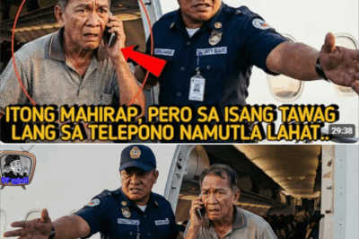 PINAHIYA AT PINAALIS NG GWARDYA ANG MATANDANG LALAKI SA EROPLANO, NAMUTLA SYA NANG MALAMAN KUNG SINO