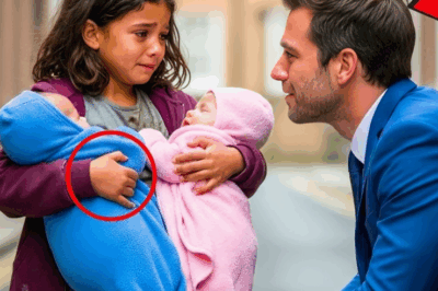 “KUKUNIN MO BA ANG SANGGOL?” – BATANG BABAE, NAGMAMAKAAWA HABANG UMIIYAK… MILYONARYO, NAGULAT…