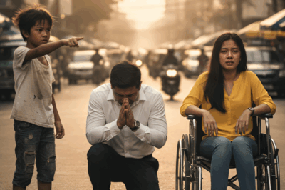 Kaya Ko Nang Palakading Muli ang Anak Mo Sabi ng Batang Pulubi – Hindi Nakapagsalita ang Milyonaryo!