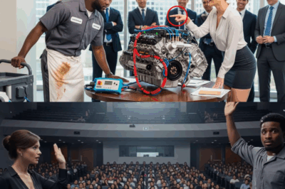 Female CEO Mocked a Black Mechanic: “Fix This Engine and I’ll Marry You” — Then He Did