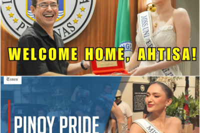 *🌟WELCOME HOME, MISS UNIVERSE 3RD RUNNER-UP AHTISA | MAYOR ISKO MORENO | DEC 2, 2026