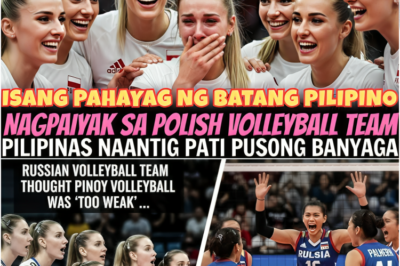 “Sana Dito Ako Ipinanganak”—Polish Volleyball Team Naluha sa Salita ng Batang Pilipino!