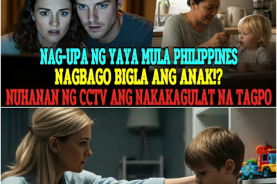 “PHILIPPINES ANG PINAKAMAINAM! PAGBUKAS NG CCTV, NAGULAT ANG MAG ASAWA SA PAGBABAGO NG ANAK ”
