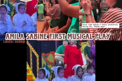 First musical play ng anak nina Angelica Panganiban at Gregg Homan 💫 proud na proud kay Amila