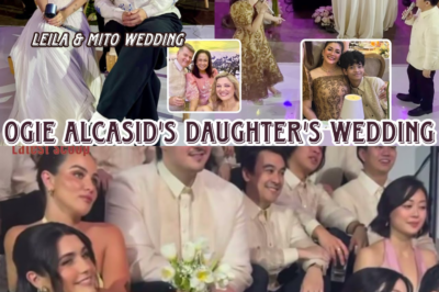 Ogie Alcasid’s daughter wedding in Manila 💍 kumanta sina Regine at Ogie sa reception