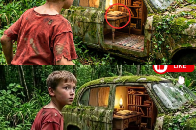 Natagpuan ng Batang Walang Tahanan ang Isang Nakabaong Kotse—Pagbukas ng Pinto, Siya’y Napaiyak