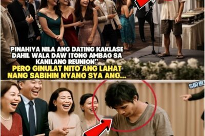 (PART 2) PINAHIYA NILA ANG DATING KAKLASE DAHIL WALA DAW ITONG AMBAG SA KANILANG HIGH SCHOOL REUNION”PERO….