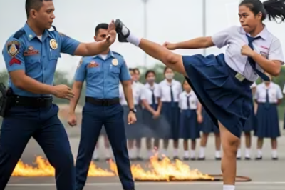 Magandang estudyante, binugbog ng pulis‼ Pero lahat ay nagulat nang lumaban siya nang buong tapang‼
