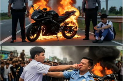 Viral❗ Pulis sinunog ang motor ng estudyante—di nila alam ama niya si Heneral Ricardo Reyes‼️