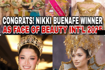Congratulations Philippines Nikki Buenafe has been crowned as new Face of Beauty International 2025