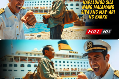 MATANDA AYAW PASAKAYIN SA BARKO DAHIL MUKHA SIYANG PULUBI