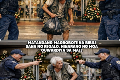 MATANDANG MAGBOBOTE NA BIBILI SANA NG REGALO, HINARANG NG MGA GUWARDIYA SA MALL PAHIYA SILA NANG…