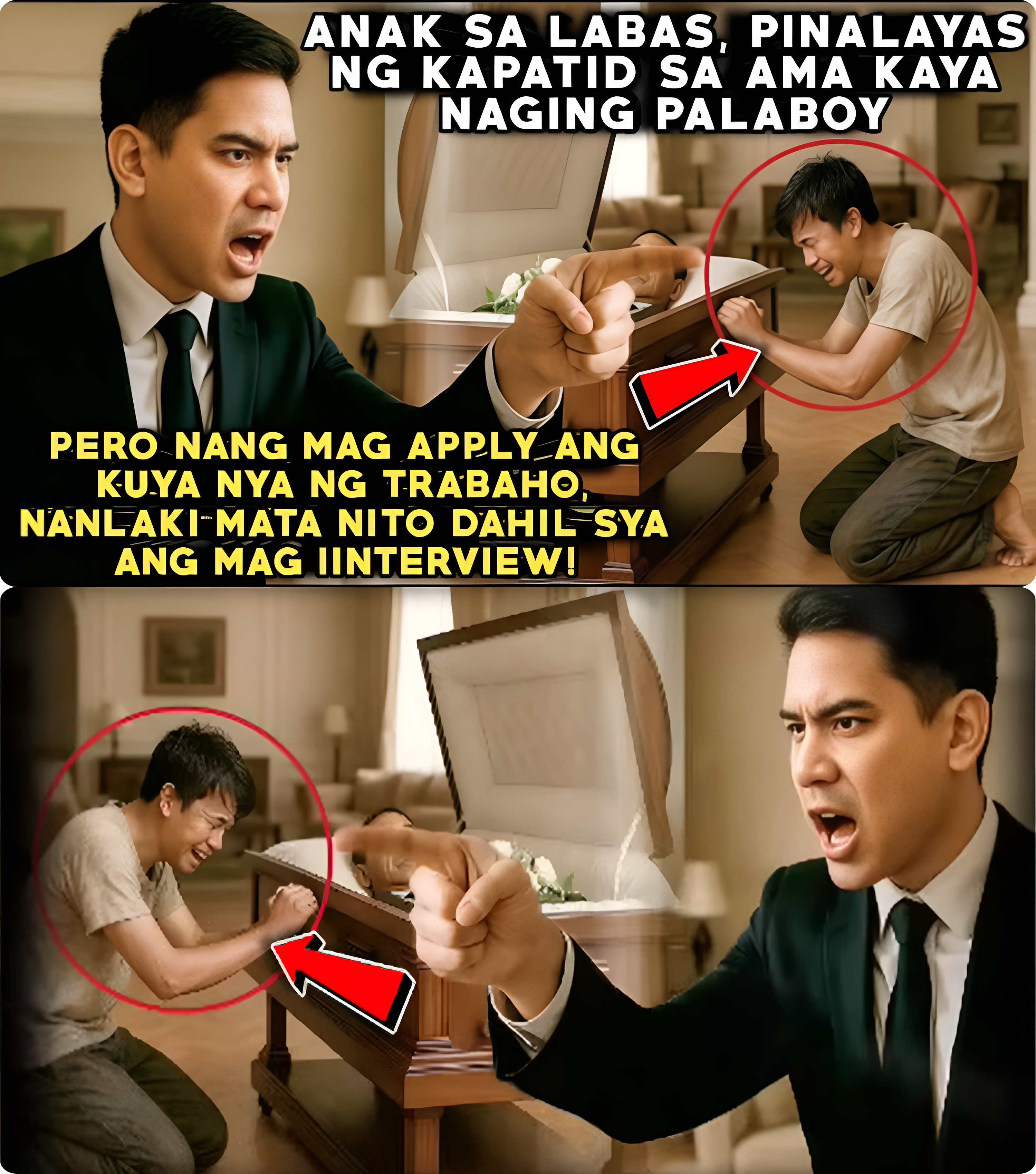 ANAK SA LABAS, PINALAYAS NG KAPATID SA AMA KAYA NAGING PALABOYPERO NANG MAG APPLY ANG KUYA NYA NG…