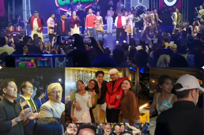 Maine Mendoza Arjo Atayde Vic Sotto Pauleen Luna at Buong Dabarkads Dumalo sa The Clones Concert