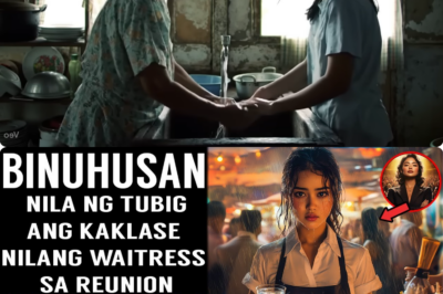 BINUHUSAN NILA NG TUBIG ANG KAKLASE NILANG WAITRESS SA REUNION GULANTANG SILA NG TAWAGIN SA STAGE