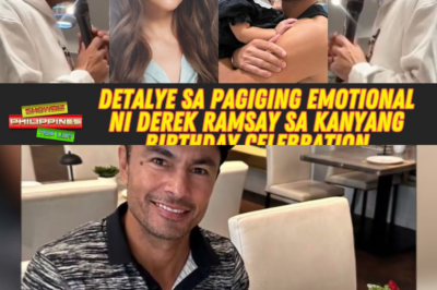 Detalye sa pagiging emotional ni Derek Ramsay sa kanyang birthday celebration sa gitna ng issue niya