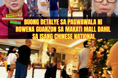 Buong Detalye sa Pagwawala ni Rowena Guanzon sa Makati Mall Dahil sa Isang Chinese National