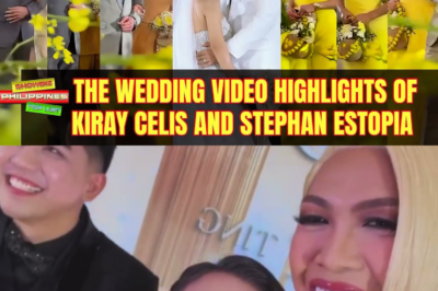 “PASABOG NA WEDDING HIGHLIGHTS: KIRAY CELIS AT STEPHAN ESTOPIA, NAGPAKILIG SA VIDEO NG KANILANG KASAL!”