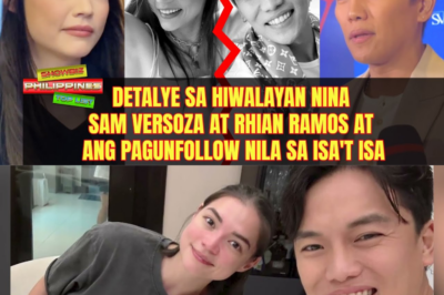 “Sam Versoza at Rhian Ramos, Tuluyan Nang Naghiwalay! Pag-unfollow sa Isa’t Isa, Nagpatunay sa Matinding Alitan!”