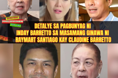 “Inday Barretto, Binunyag ang Masamang Ginawa ni Raymart Santiago kay Claudine! Eksklusibong Rebelasyon, Lumabas na!”