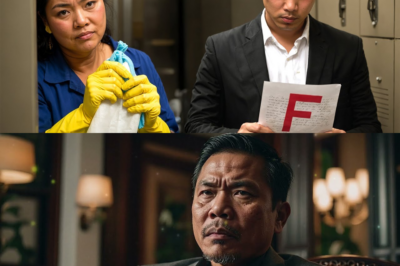 “Anak ng Bilyonaryo, Laging Bagsak sa Eksamin—Ngunit Isang Janitor ang Nagbukas ng Pintuan sa Kanyang Lihim na Tagumpay!”